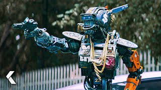 Chappie 2015  Beaten by a Gang Scene 410  Movieclips [upl. by Dlawso]