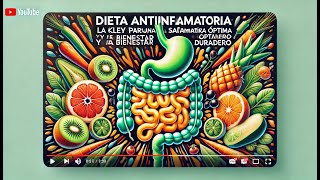 Dieta Antiinflamatoria Clave para una Salud Gastrointestinal Óptima y Bienestar Duradero [upl. by Ayotna]