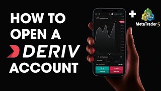 HOW TO CREATE A REAL DERIV TRADING ACCOUNT  LINK MT5 [upl. by Zeret]