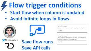 Avoid infinite loops with flow trigger conditions in Power Automate [upl. by Nuahc]