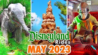 Disneyland Rides  May 2023 POVs 4K [upl. by Akenet701]