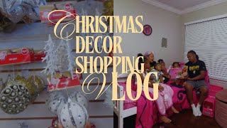 Christmas Decor shopping Night time Routine [upl. by Nehgaem237]