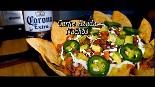 CARNE ASADA NACHOS HAPPY FRIDAY 😄 [upl. by Clarkin17]