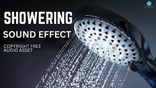 SHOWERING SOUND EFFECT  Copyright Free [upl. by Omissam]