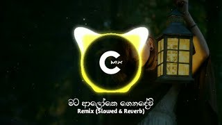 Mata Aloke Genadevi Remix Slowed amp Reverb  C Mix [upl. by Aleyak]