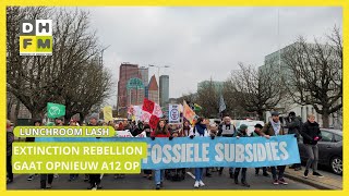 Extinction Rebellion kondigt nieuwe A12demonstratie en slow march aan [upl. by Tenaj]