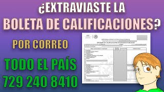 AÑO 2023 SI EXTRAVIASTE LA BOLETA RECIENTE O DE HACE AÑOS PUEDES SOLICITAR UN CERTIFICADO PARCIAL [upl. by Noryk]