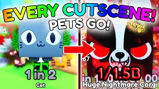 ALL PET CUTSCENES 12 TO 115B  PETS GO [upl. by Nilrev875]