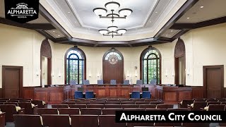 Alpharetta City Council Meeting  November 4 2024 [upl. by Fredrick]