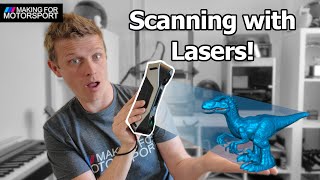 The Creality CRScan Raptor Review  Is the Blue Laser a Game changer [upl. by Stanwinn]