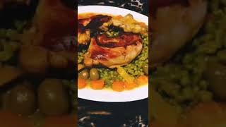 Poulet aux petits pois olives et citron confit 😋😍⁉️ viralvideo food millionaire 5435 fypシ゚ytb [upl. by Grenville228]