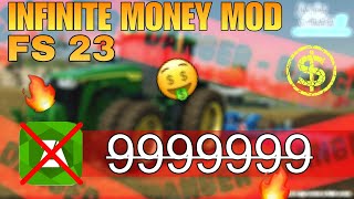 FS 23 farming simulator 23 infinite money hack no file shoes basic trick infinite money 🤑99999999🤑 [upl. by Vallo]