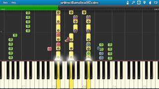 ZZ Top  Gimme All Your Lovin Piano Tutorial  How to play  Synthesia [upl. by Neened]