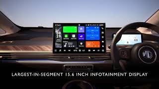 Largestinsegment 156inch GrandView Touch Display  MG Windsor EV  Indias First Intelligent CUV [upl. by Eicyaj]