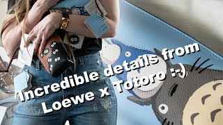 Loewe x My Neighbor Totoro  Sold out everywhere Gate Pocket unboxing review details what fits [upl. by Igic]