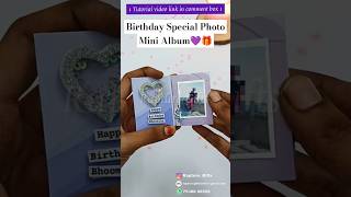 Birthday Scrapbook  Easy Handmade scrapbook ideas  diy gift ideas  Photo scrapbook Tutorial [upl. by Nirol]