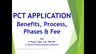 PCT Patent Application  Benefits  Process  Phases  Fee [upl. by Atinad]