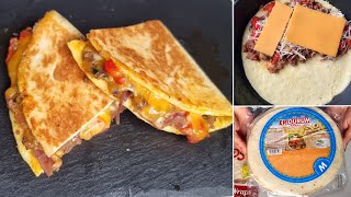 QUESADILLAS VIANDE HACHÉE IDÉAL SI VOUS N’AVEZ PAS LE TEMPS DE CUISINER [upl. by Leventhal]