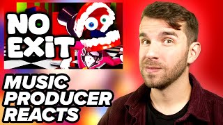 Music Producer Reacts to quotNo Exitquot  The Amazing Digital Circus Song [upl. by Placida]