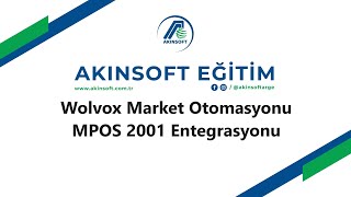 AKINSOFT Wolvox Market Otomasyonu İnter Mpos 2001 Entegrasyonu [upl. by Assetak]