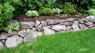 Minneapolis Boulder Wall Design and Installation [upl. by Nosiram723]