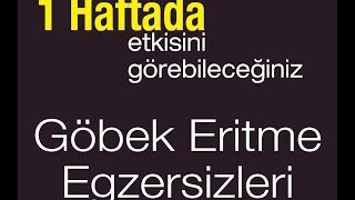 Kadınlar İçin Göbek Eritme Egzersizleri  1 Haftada Etkili [upl. by Nnaylloh]