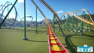 Floorless Coaster Planet Coaster [upl. by Nniuq680]