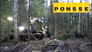 Varovaista TESTIÄampHARJOTTELUA  PONSSE HS16 Ergo [upl. by Middleton752]