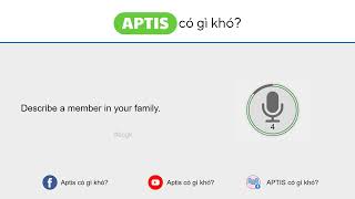 Aptis ESOL Speaking Part 1 │ Test 13 [upl. by Eniamret384]