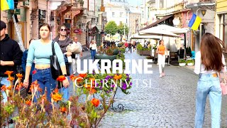 Ukraines Hidden Gem 🇺🇦 Chernivtsi  How do they live in UkraineO Kobylyanskaya street [upl. by Ahsercal268]