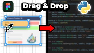 Use a Drag amp Drop Editor to Make Tkinter Python GUI Applications [upl. by Attenej]