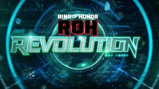 ROH PPV Universe Mode ROH Revolution WWE 2K23 [upl. by Hopper]