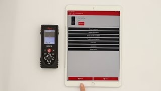 Leica DISTO™ Plan  How to connect Leica DISTO X3X4 with iPhoneiPad [upl. by Naz]