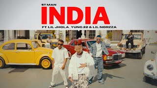 ST MAN FT LIL JHOLA YUNG 22 amp LIL NORZZA  INDIA  OFFICIAL MUSIC VIDEO  2024 [upl. by Ahsenot]