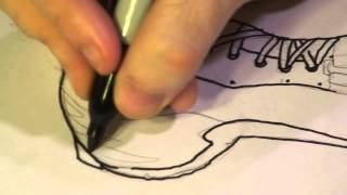 How to Draw Track Shoes [upl. by Renwick]