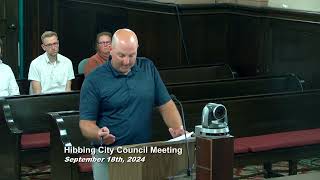 Hibbing City Council 09182024 [upl. by Reitman]