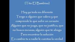 ¿Porque Les Mientes Tito el Bambino FT Marc Anthony LETRA Original 2013 CON LETRA [upl. by Eelyrehc]