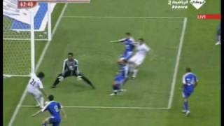 السعران و قلة أدبه مع نادي الهلال الهدف الثالث 2009 [upl. by Ainivad633]