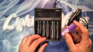 Efest LUC V4 amp LUC V2 Digital Battery Chargers  Lightning Vapes Review [upl. by Zared]