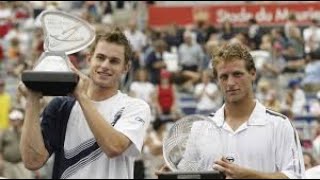 Roddick vs Nalbandian  Montreal 2003 Final  Tennis Elbow 2013 [upl. by Keeler398]