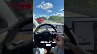 Is Teslas Autopilot Safe Watch This 🚗✨ [upl. by Onfroi]