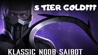 Klassic Noob is the NEW S Tier GOLD He is OP with this set up MK Mobile [upl. by Asiat]