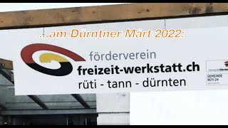 Marktstand Freizeitwerkstatt Rüti  Tann  Dürnten [upl. by Dez]