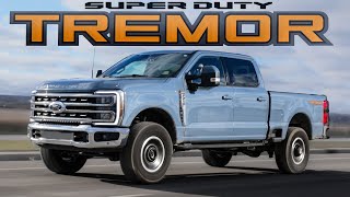 2023 Ford F250 Tremor Review  Godzilla 73L V8 [upl. by Aicenod]