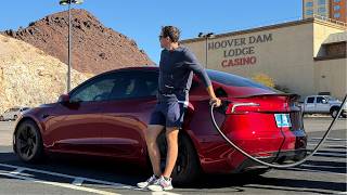 First Model 3 Performance Road Trip  Same Old Problem [upl. by Garap]