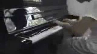 Blindfolded Pianist Mario Piano [upl. by Valiant]