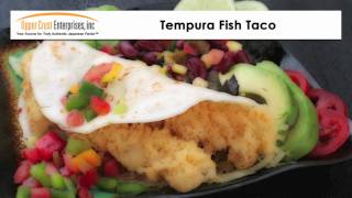 Tempura Fish Taco [upl. by Eitak]