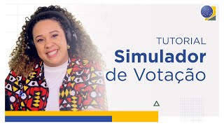 Tutorial Como usar o Simulador de Votação da urna eletrônica [upl. by Goldsmith722]