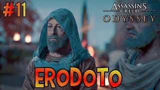 ASSASSINS CREED ODISSEY  ERODOTO Walkthrough Gameplay ITA HD  PARTE 11 [upl. by Burack707]