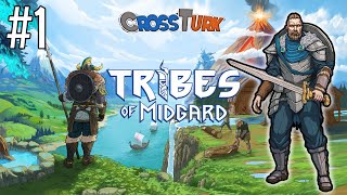 Tribes of Midgard Türkçe Nasıl Oynanır Öğretici Rehber Gameplay Bölüm 1 Survival Game [upl. by Lewan]